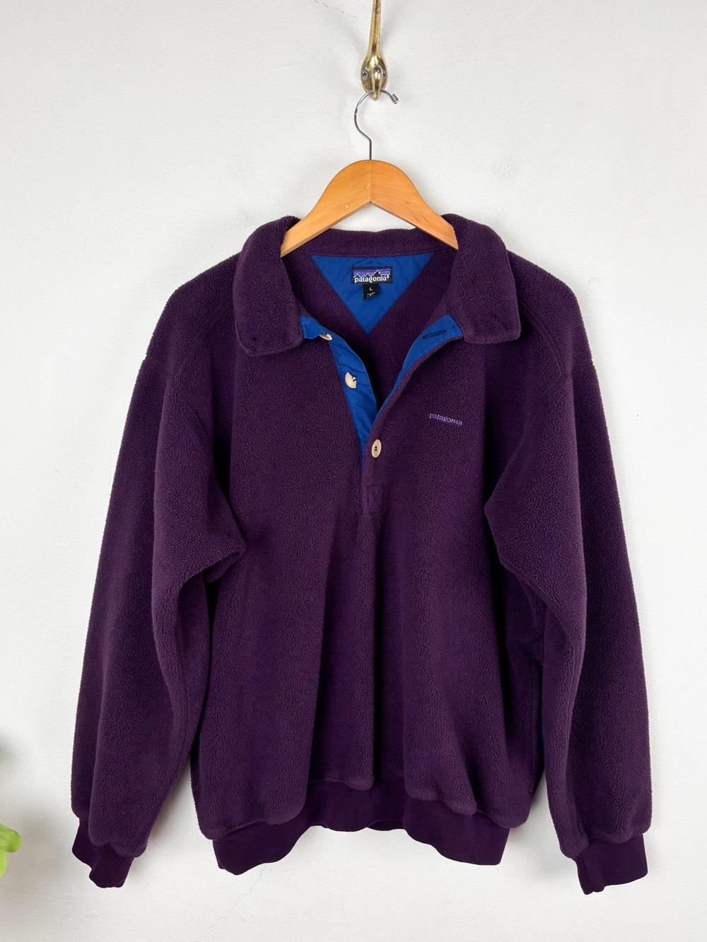 Vintage Patagonia Women’s Purple Fleece Pullover Sz L